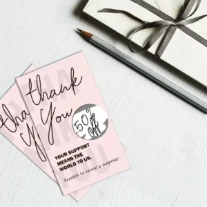 50 Scratch & Go Surprise Cards