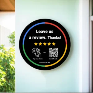 Social Media Integration Plate for Businesses