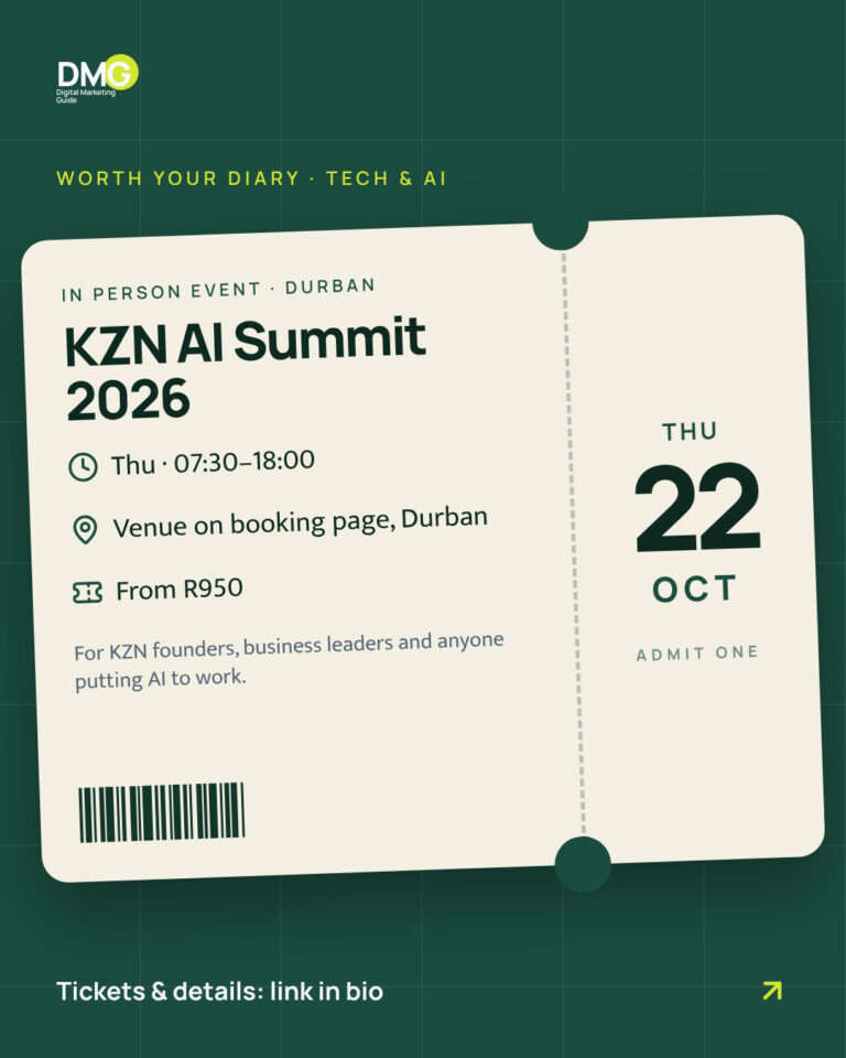 Event poster: KZN AI Summit 2026