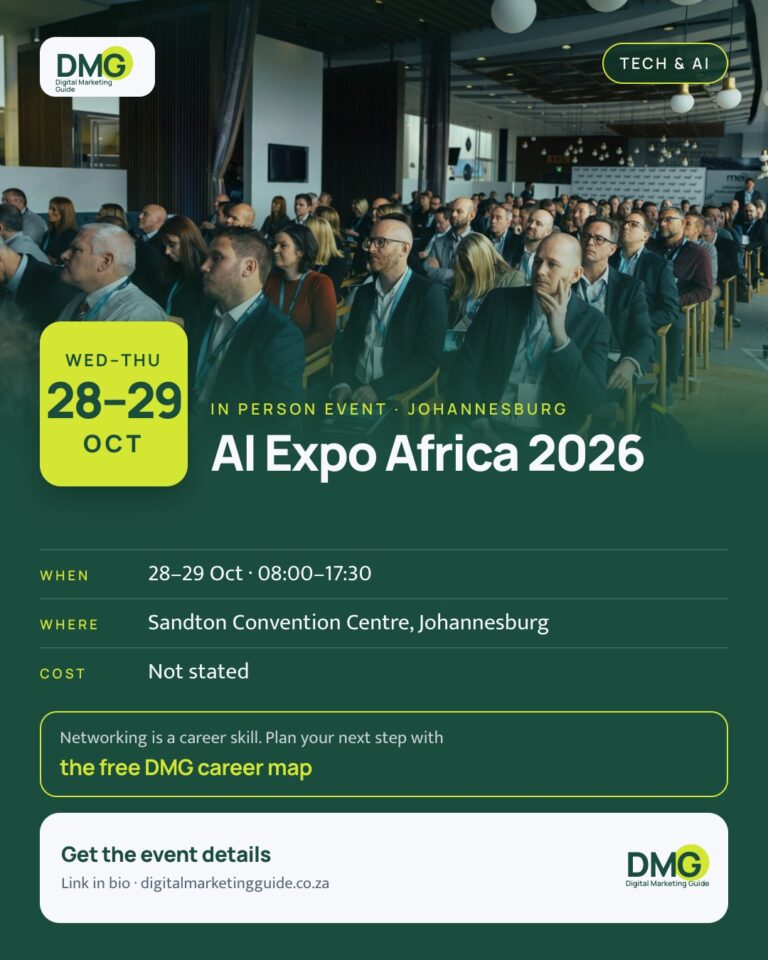Event poster: AI Expo Africa 2026
