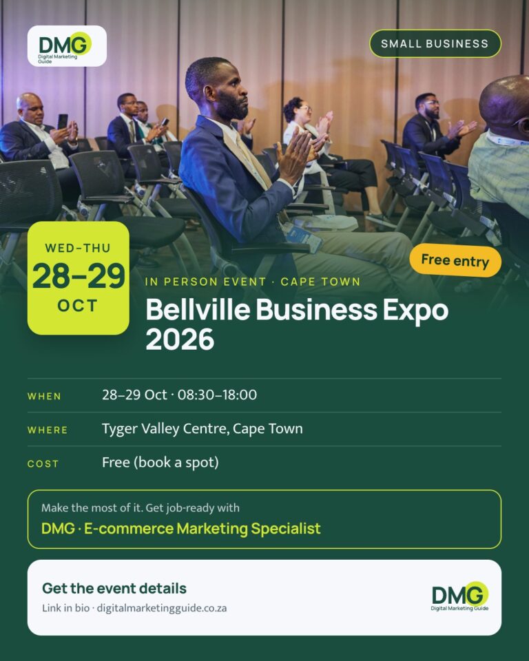 Event poster: Bellville Business Expo 2026
