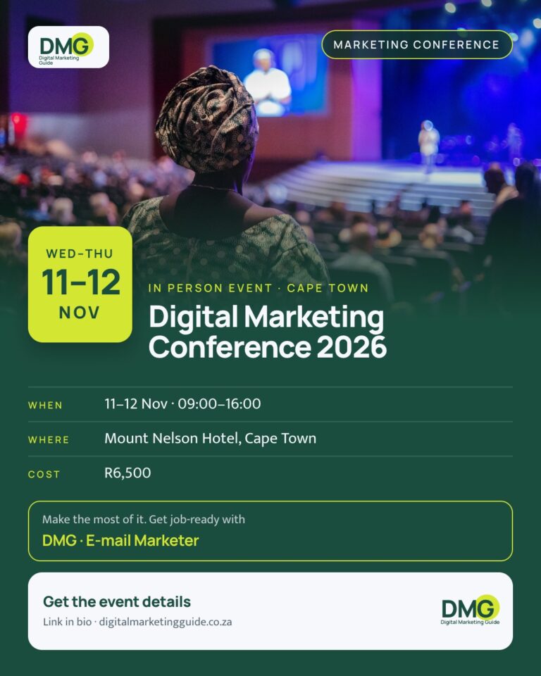 Event poster: Digital Marketing Conference 2026
