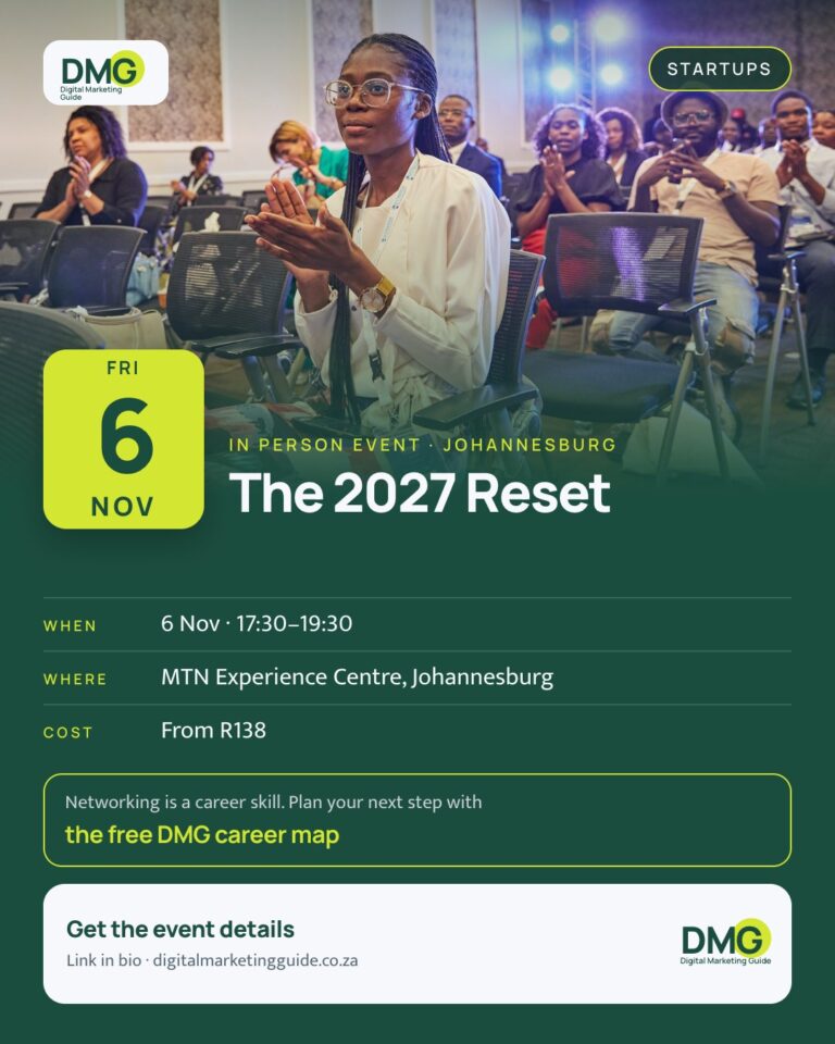 Event poster: The 2027 Reset